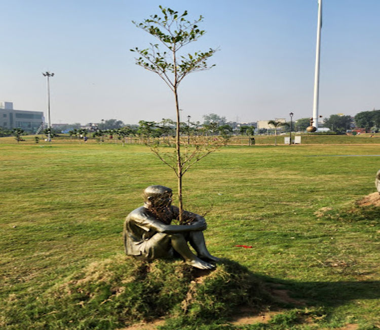 Lush Green Gardens in City Park Jaipur